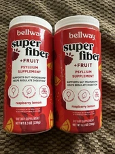 ❤️2-pk Bellway Raspberry Lemon Super Fiber + Fruit 8.3 Oz - EXP 5/26❤️