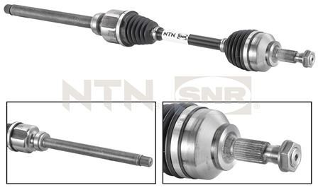 Cardan droit renforcé antibruit pour Citroën C5 III 2.0 HDi 165ch