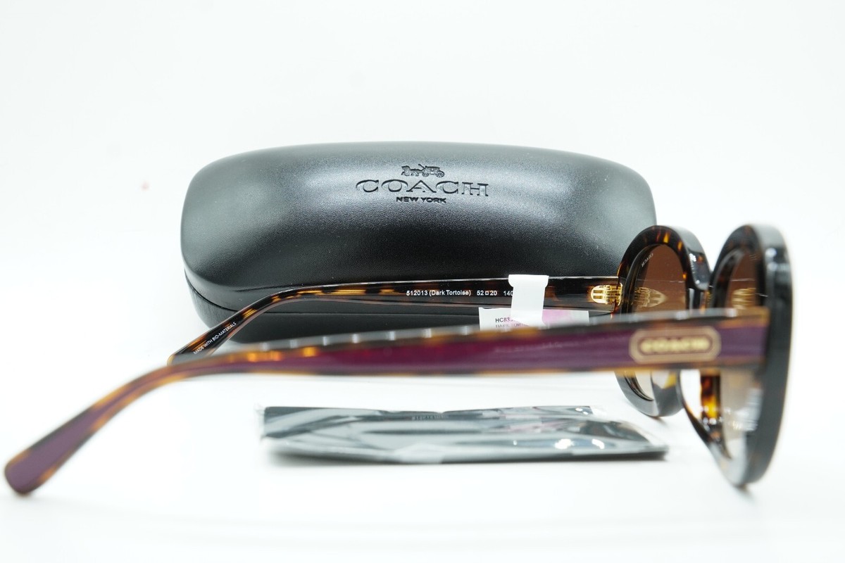 COACH HC8337U 512013 DARK TORTOISE AUTHENTIC SUNGLASSES 52  display picture 2