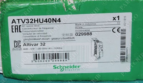Schneider, ATV32HU40N4, ATV-32HU40N4, Elektrisch AC Geschwindigkeit Drive 4kW - Picture 2 of 6