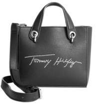 $118. Tommy Hilfiger Mujer Sandra Bandolera Bolso Bandolera Negro