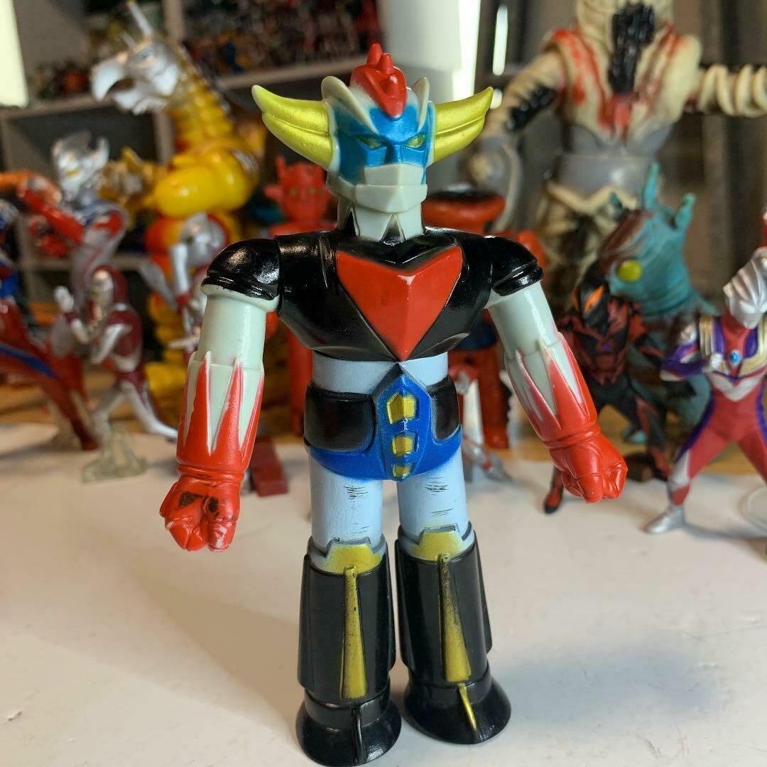 UFO Robot Grendizer Mini Hard Soft Vinyl Figure Sofubi POPY Japan