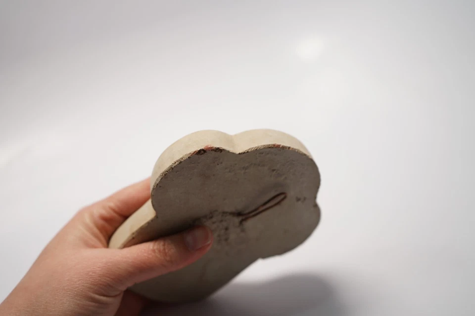 Belén Carruth Mundo en Paz Niño Jesús Pared Placa Piedra Cerámica 2001 Foto 4 de 4