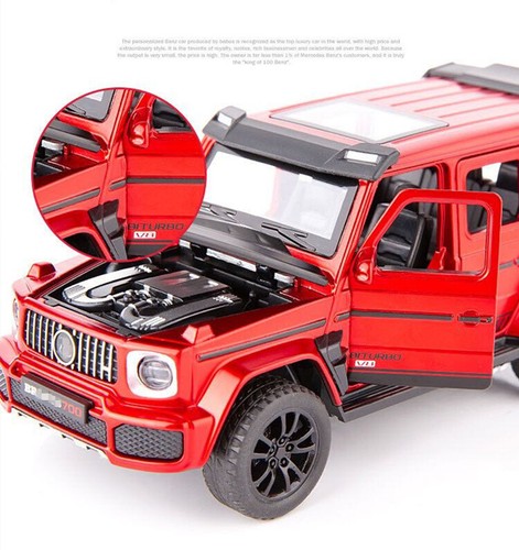 1:32 G700 G65 SUV Alloy Car Model Diecast Simulation Metal Toy Off-road Car Toy - Picture 3 of 12