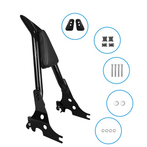 Rear Passenger Sissy Bar Backrest Detachable For Harley Sportster XL 883 1200 - Picture 5 of 7