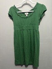 Ann Taylor LOFT Dress Womens Small Knit Dress Green Casual