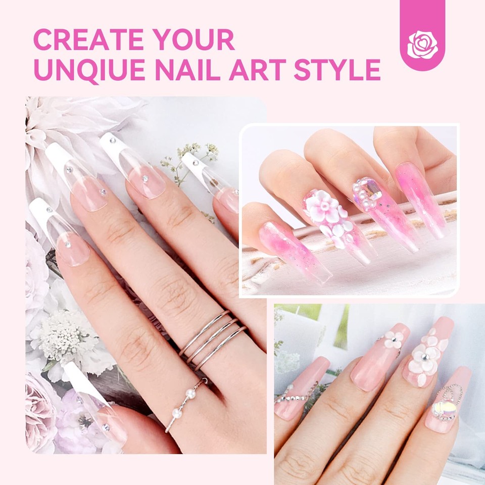 SAVILAND Acrylic Nail Kit with Drill Professional Nail Kit Acrylic Set