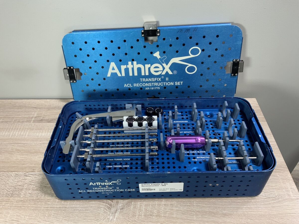 Arthrex Transfix ACL Reconstruction Set - Incomplete | eBay Arthrex Transfix ACL Reconstruction Set - Incomplete | eBay