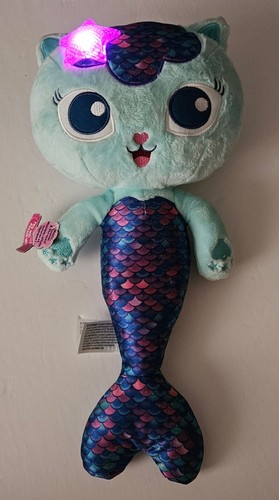 Gabby's Dollhouse 14" Musical MerCat Spin Master 2020 Mermaid Cat Kitty Plush - Picture 2 of 8