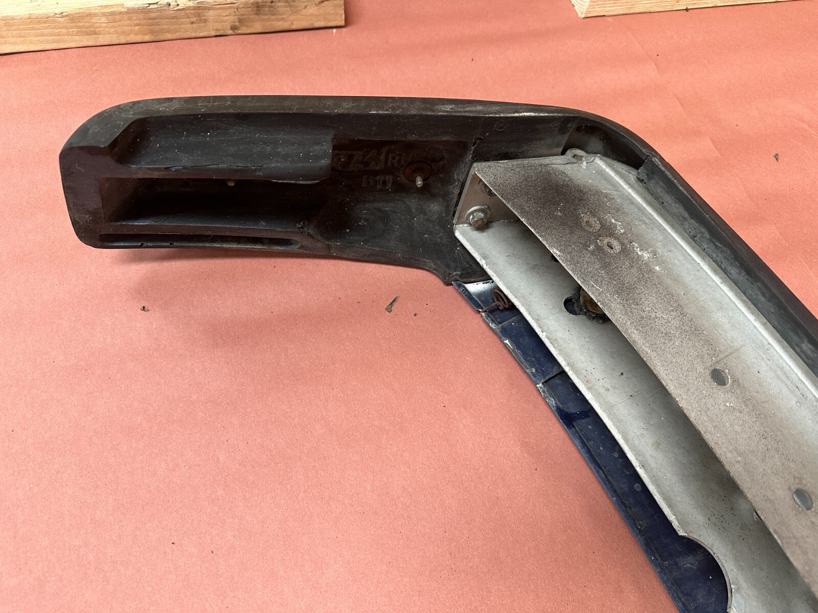 Bentley Brooklands 1994 Front Bumper Blue Cover Assembly OEM