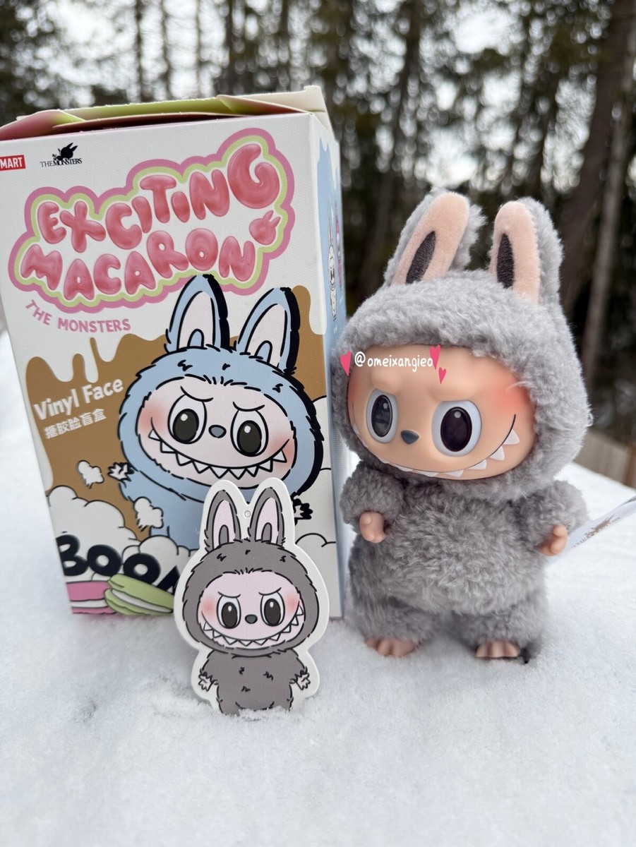 アイドル POPMART LABUBU EXCITING MACARON Authentic Sealed Box Pop Mart Exciting Macaron Vinyl Labubu
