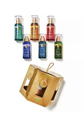 NEW 6 Pc. Disney Princess Fine Fragrance Mist Travel Gift Set Bath