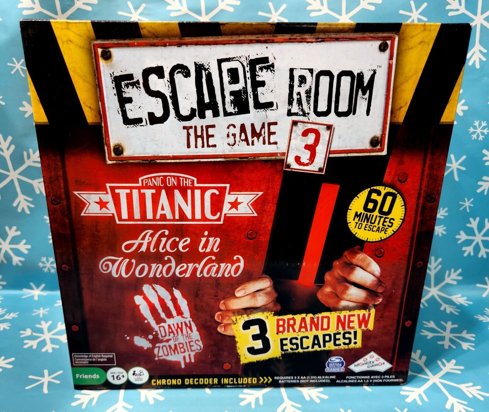 3 Minutes to Escape, Games