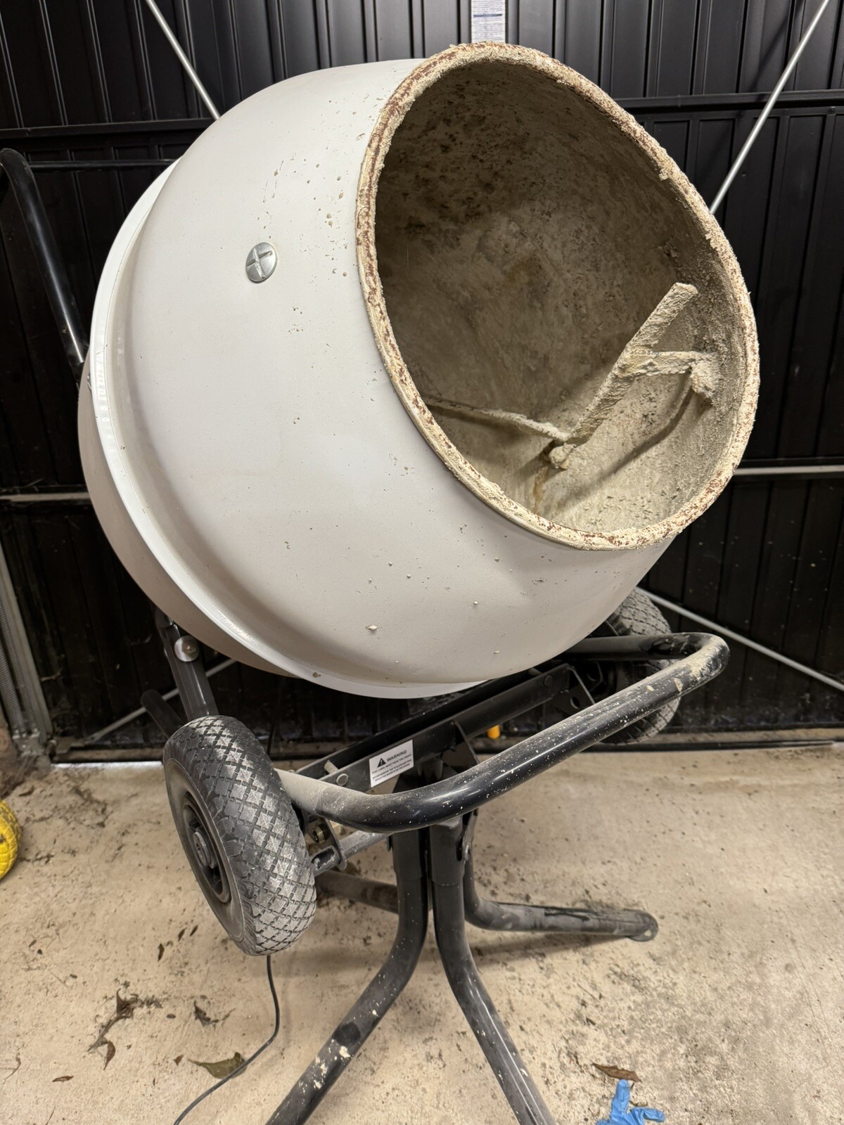 Mac Allister 370W 240V Cement mixer 134L MCMP370 eBay