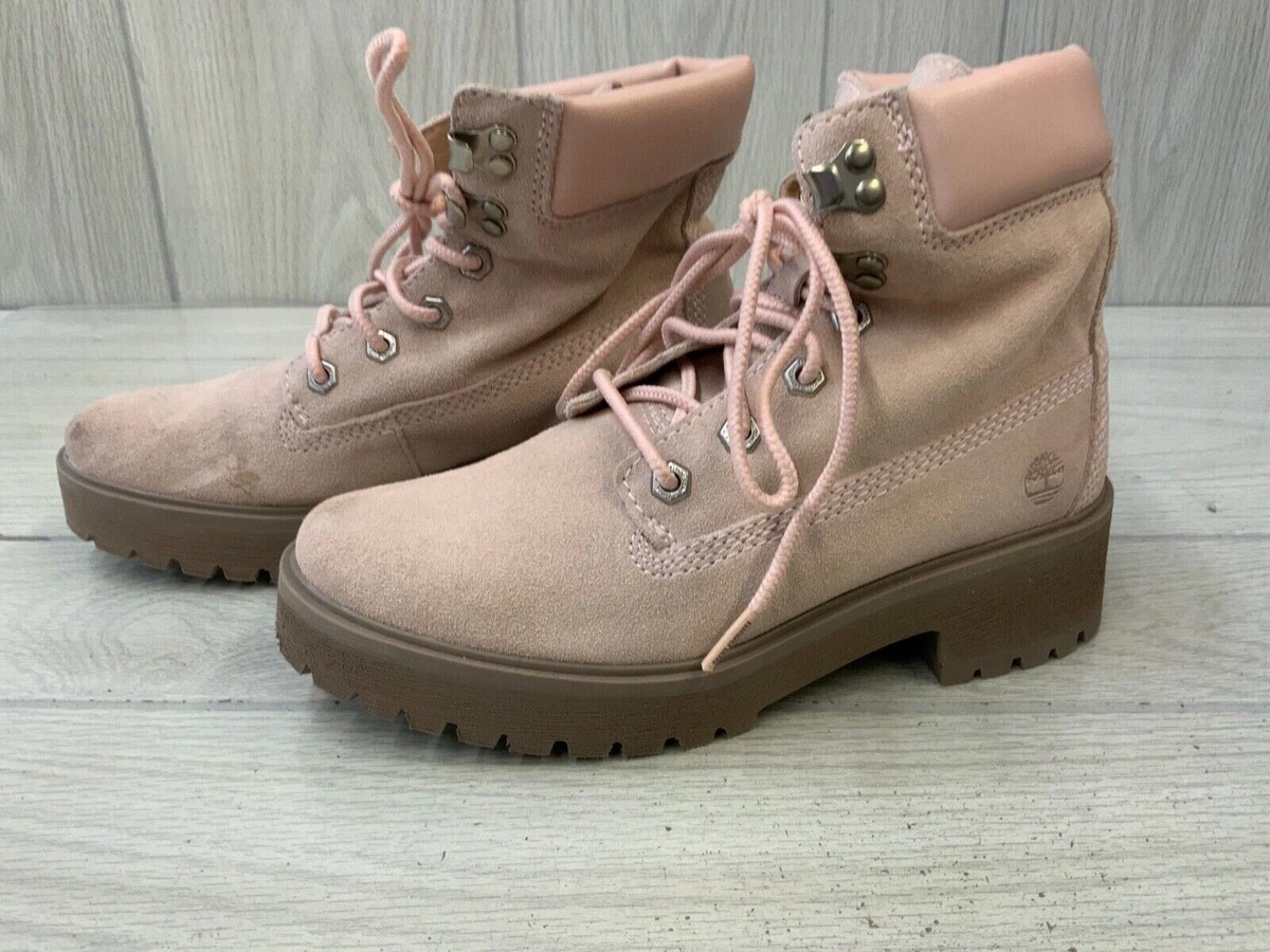 Timberland Carnaby Cool 6 Inch Boot Women s Size 6.5 M Pink MSRP 115