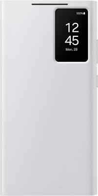 Original / Offizielle Samsung Galaxy S24 Ultra Smart View Wallet Case - Weiß