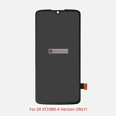 LCD Digitizer Glass Screen Display Assembly Part for Moto Z4 XT1980-4 Verizon