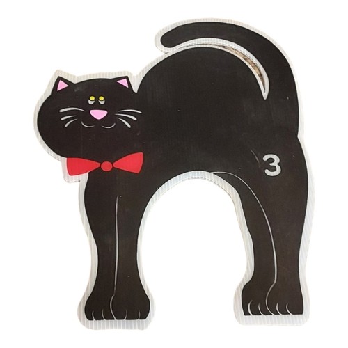 Vintage Halloween Cutouts Coated Foamboard Game Piece Oriental Trading 6 Designs - Picture 3 of 10
