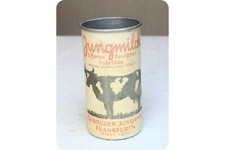 Alte Reklamedose f&uuml;r Milchpulver aus den 1930er Jahren
