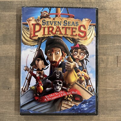 Seven Seas Pirates (DVD) NEW SEALED ANIMATED