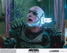 ANTHONY DE LONGIS signed Autogramm 20x25cm MASTERS UNIVERSE in Person autograph