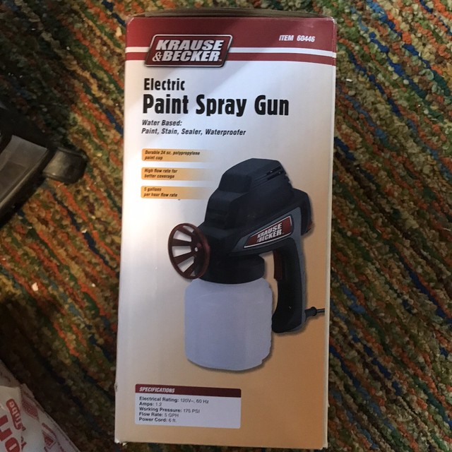 krause and becker electric paint sprayer
