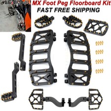 For Harley Road Glide Touring MX Style Foot Peg Floorboard Shifter Pegs Pedals