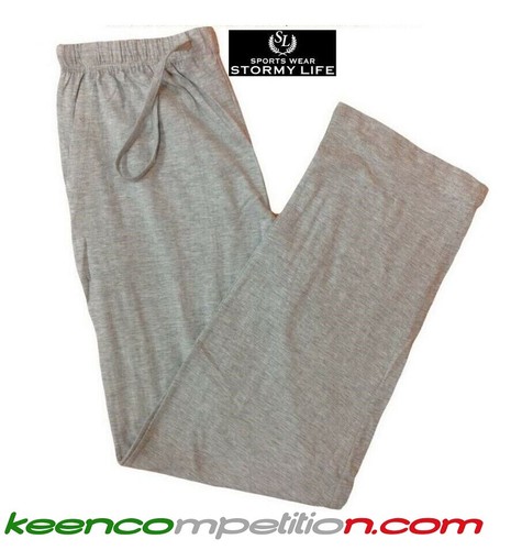 ☆ STORMY LIFE pantalone tuta leggero Uomo Donna Sport Fitness 100% cotone  jersey | eBay