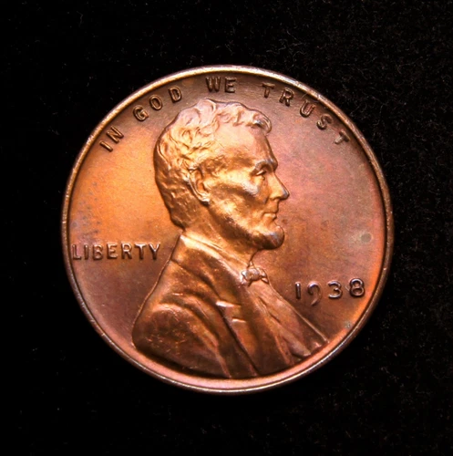 1938 Lincoln Wheat Cent UNC