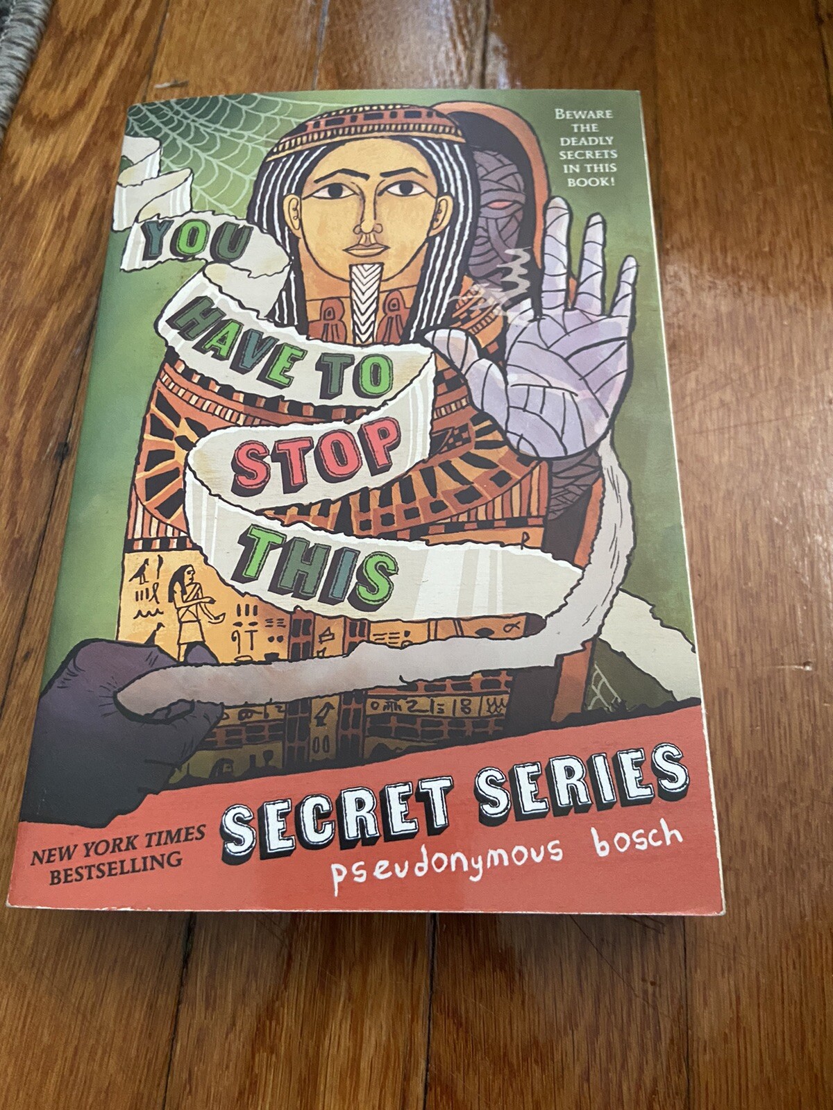 Stop This by Pseudonymous Bosch (2012 Paperback)