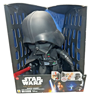 Star Wars Obi Wan Kenobi Darth Vader Voice Manipulator 11'' NIB! Light Up Saber!!