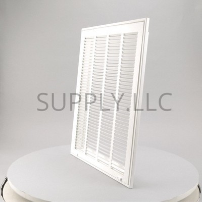 Filter Return Vent Cover 20 X 16 Duct Size White Air Grille