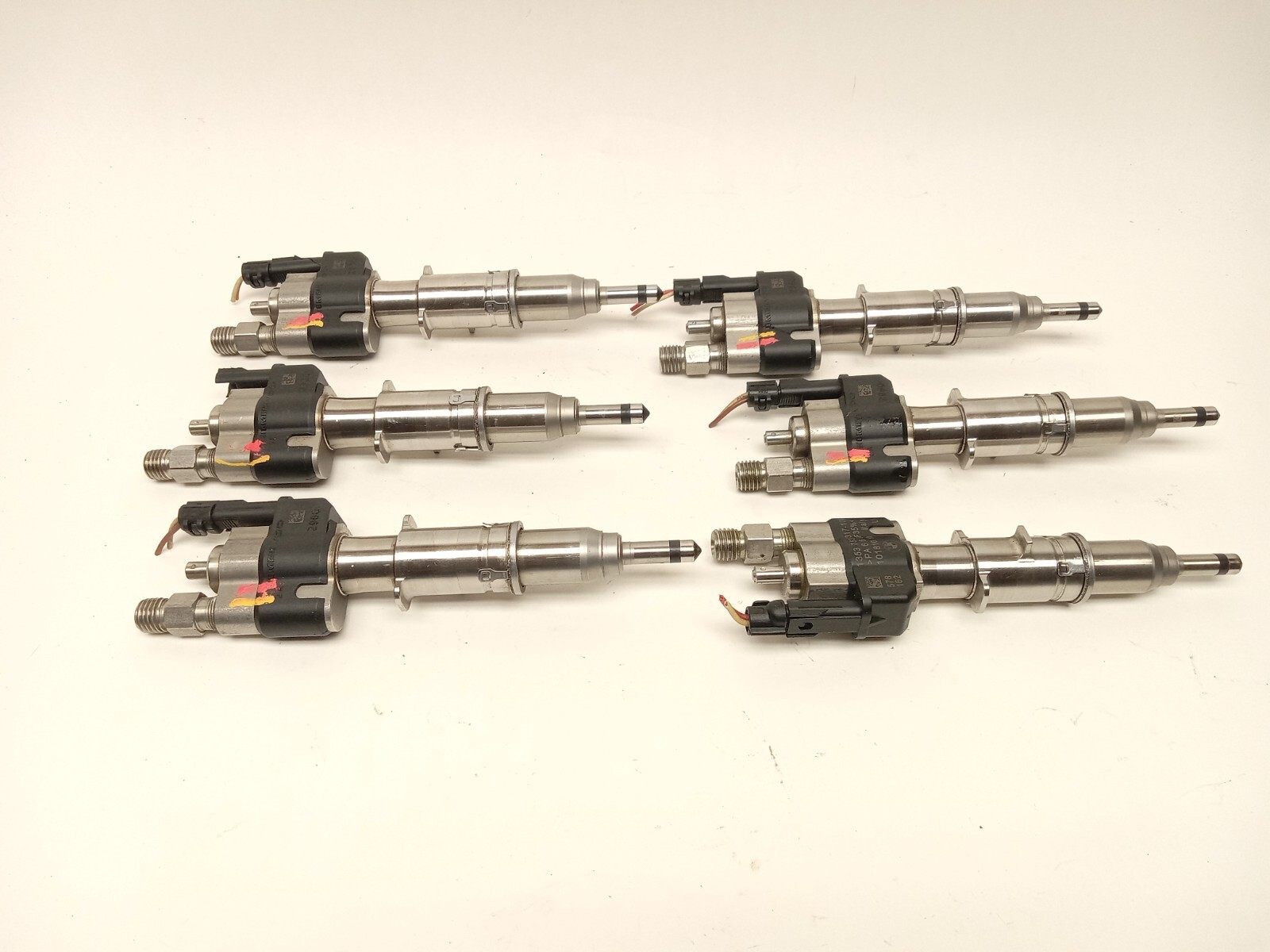 2007 BMW 335i Index 10 Fuel Injector (6) Injectors N54 Direct Injection