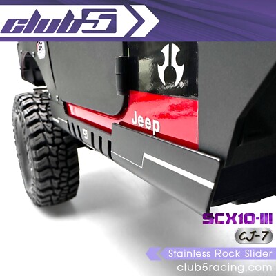 Axial Rock Slider Links & Rechts Für CJ-7: SCX10 III – Ersatzteil Für RC-Crawler, AXI230058