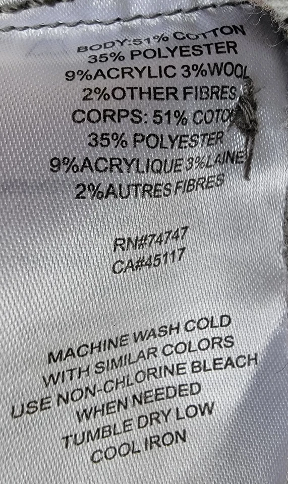 Red Head Ranch Mens Jacket Coat Size M Medium Multicolor Striped - Image 4 of 4