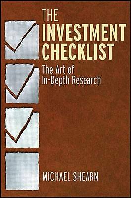The Investment Checklist: The Art of In-Depth Research by Michael Shearn... - Image 6