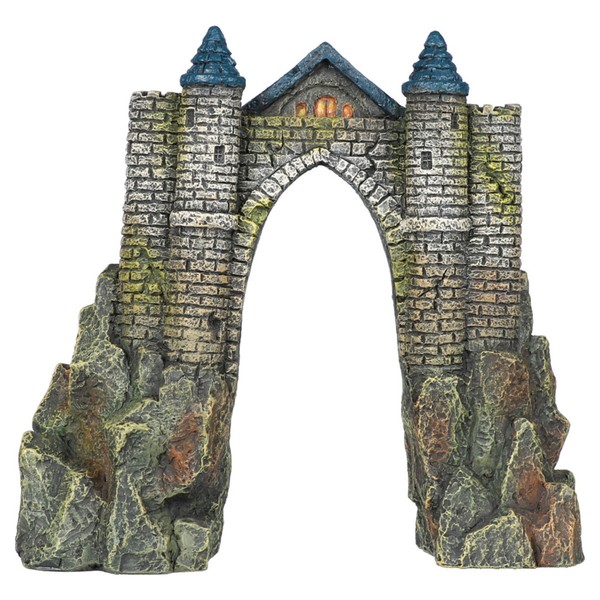 Aqua Della Camelot Schloss Aquarium Dekoration 20X9X19Cm Zierfische-image