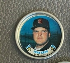 1988 Topps Coin #45 John Kruk - SD Padres