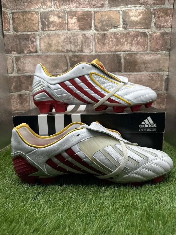 2008 Adidas Predator Absolion Powerswerve TRX Fußballschuhe UK 12 NEU OVP - Bild 2 von 4