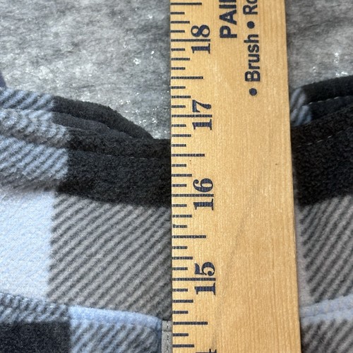 Set cappotto maglione cane 3 pezzi nuovo con etichette 20 libbre grigio mimetico plaid pile caldo confezione varietà - Foto 4 di 4