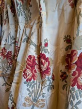 Vintage Zoffany Blanket InterLined Short Country Cottage Curtains 50"L X 46"W