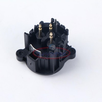 1Pcs XLR 3 Pin Panel Mount Male Chassis Socket Connector *tn