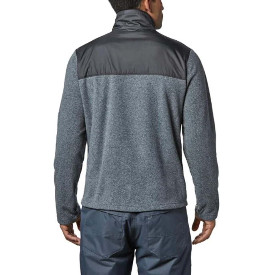 COLUMBIA Men's Bugaboo Ii Fleece Interchange Jacket Small Black Hooded NWOT - Image 4 of 4