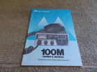 VTG 1979 MIDLAND CB RADIO 100M OWNERS MANUAL BOOKLET BROUCHURE