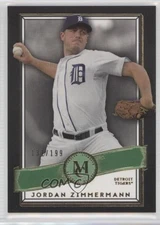 2016 Topps Museum Collection Green 31/199 Jordan Zimmermann #44 4c5