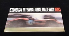 EXC RARE 1965 STARDUST INTERNATIONAL RACEWAY BROCHURE LAS VEGAS GRAND PRIX     D