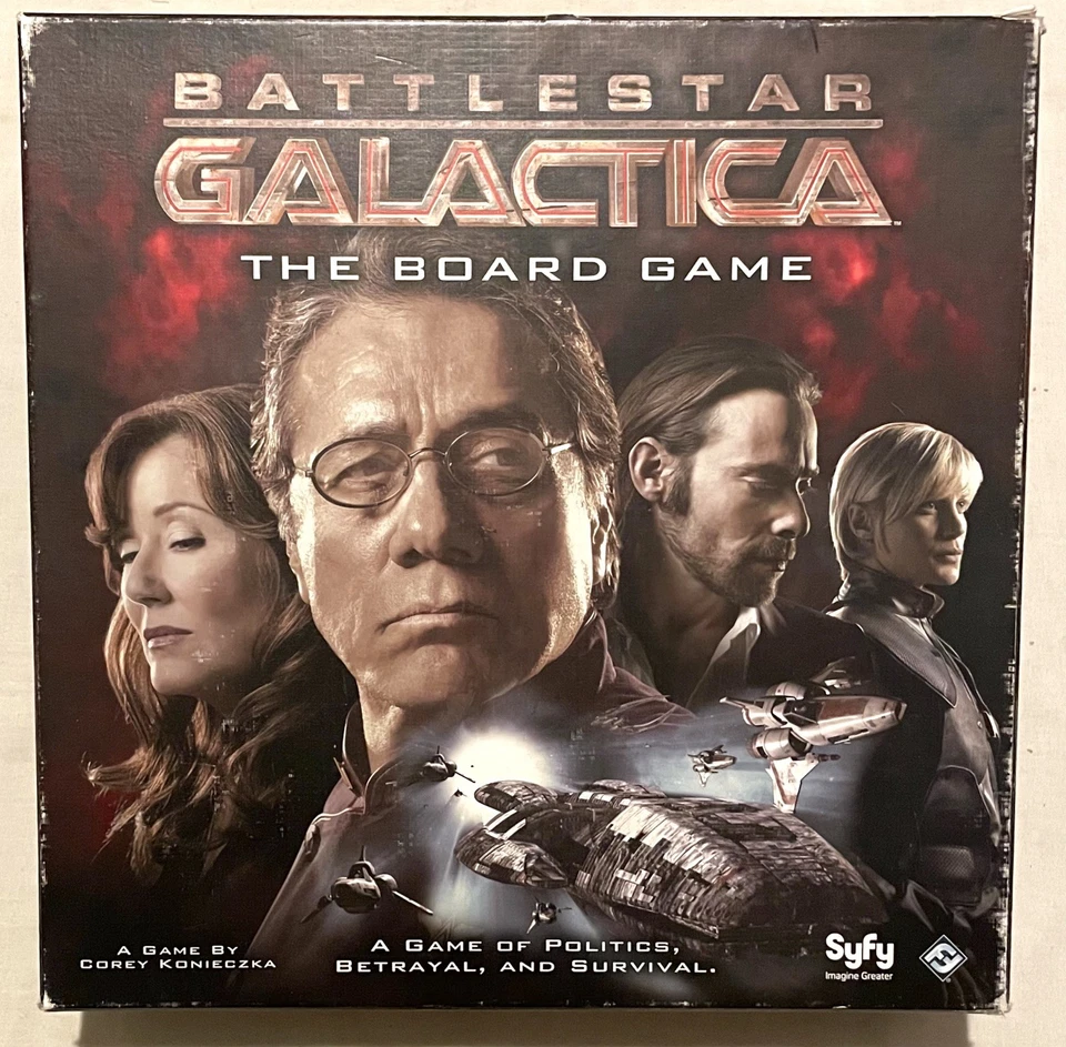 Battlestar Galactica The Board Game 2012 Fantasy Flight 100% Complete - Image 2 of 4