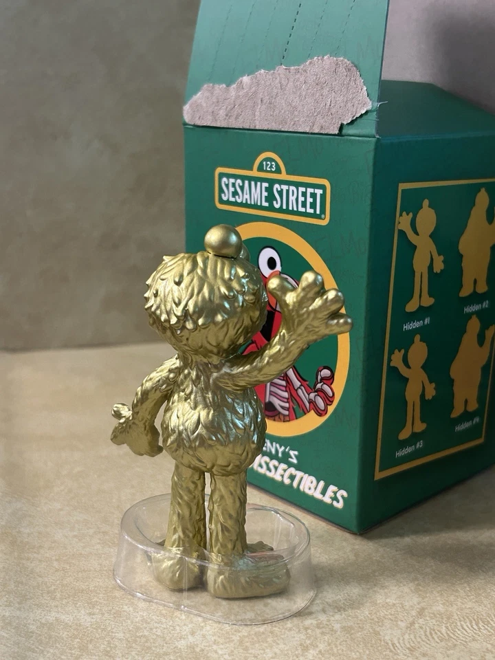 Freeny's Hidden Disectibles: Sesame Street Gold Elmo Secret Mighty Jaxx Foto 3 de 4