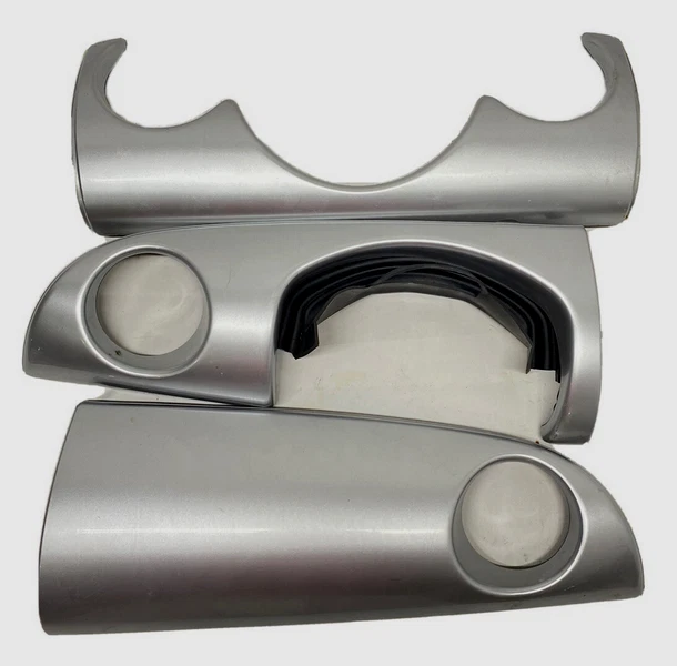 02-06 MINI COOPER R50 Tablero Velocímetro CLUSTER Tablero Bisel Borde Cubierta Set OEM Foto 2 de 4