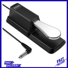 Sustain Pedal for Yamaha Keyboard, Piano Keyboard Pedal with Polarity Switch for